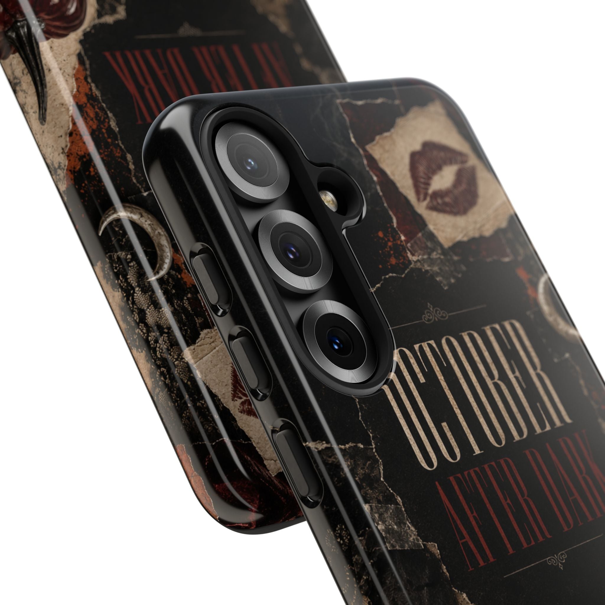 October After Dark Gothic Collage Phone Case