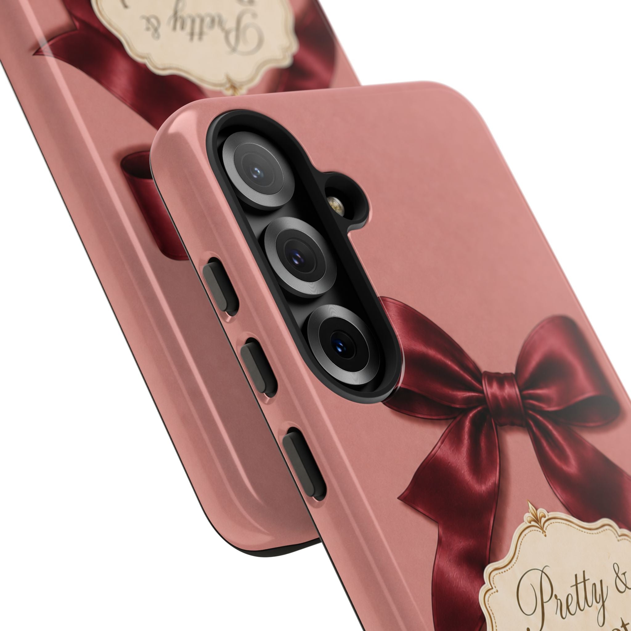 Pretty & Protected Bow Christian Phone Case
