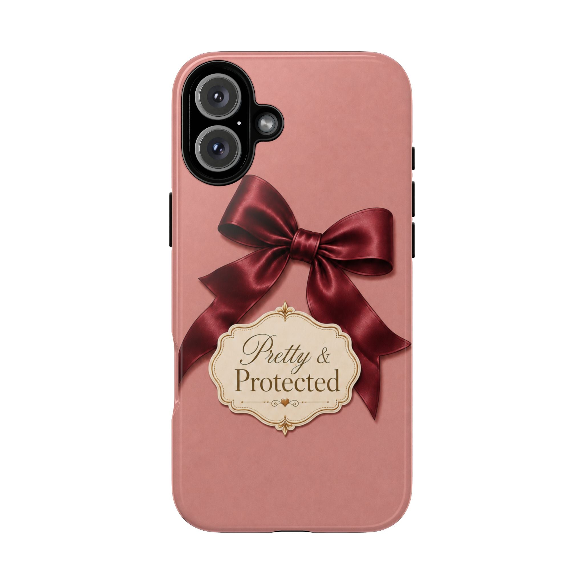 Pretty & Protected Bow Christian Phone Case