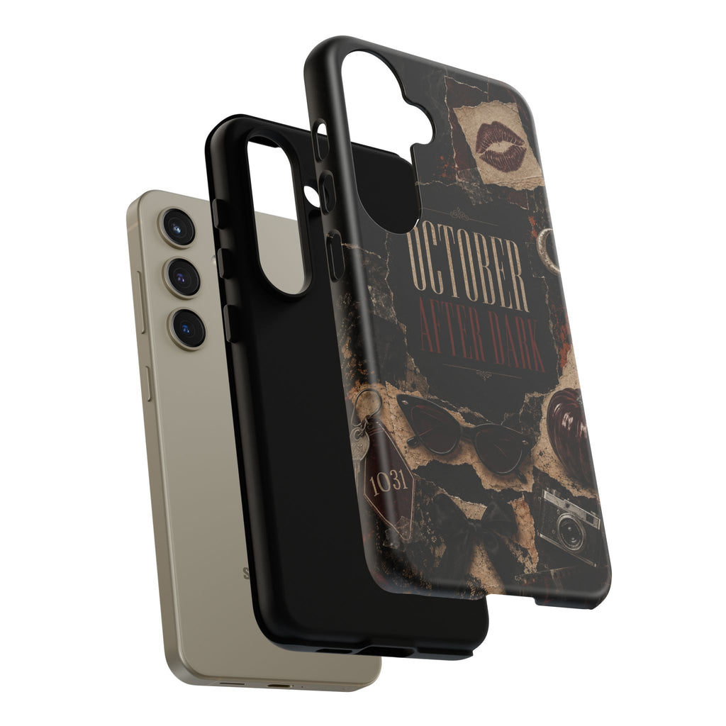 October After Dark Gothic Collage Phone Case
