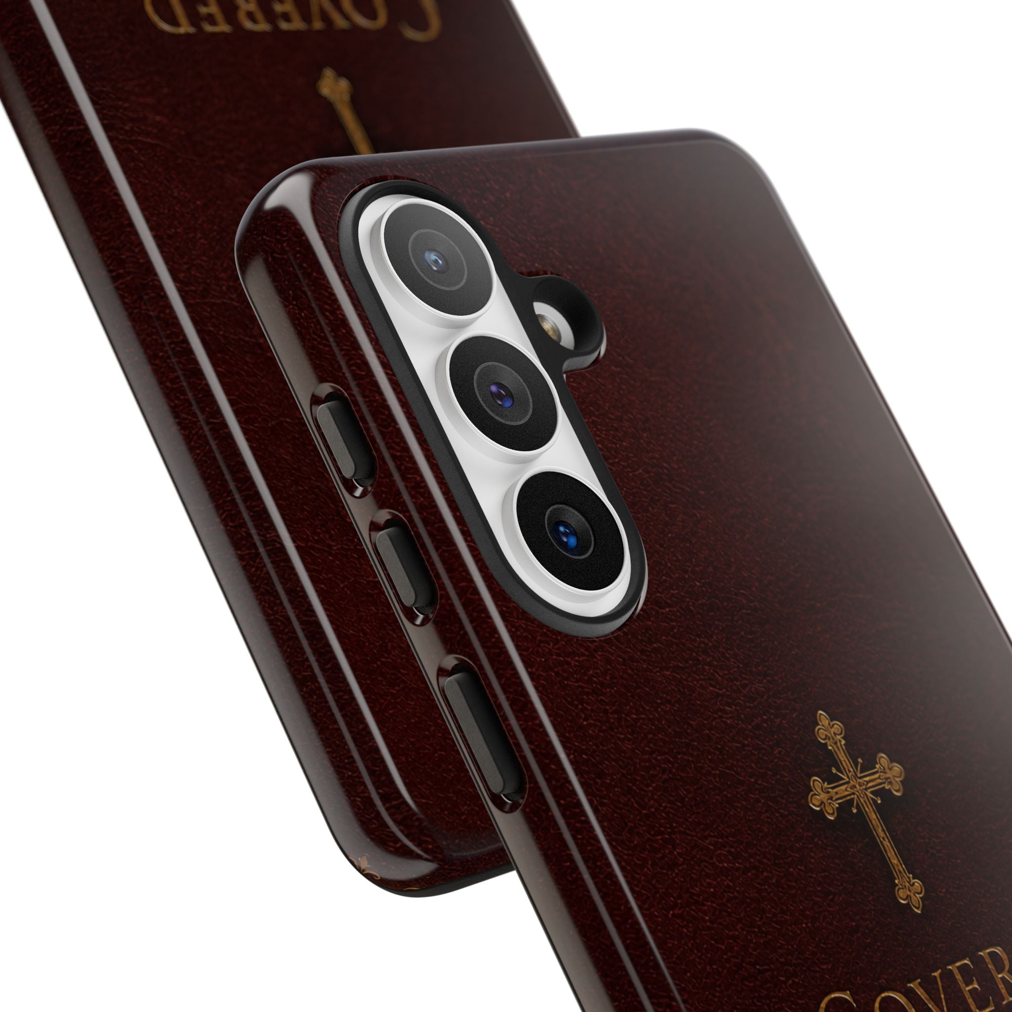 Covered in Every Season Christian Cross Phone Case