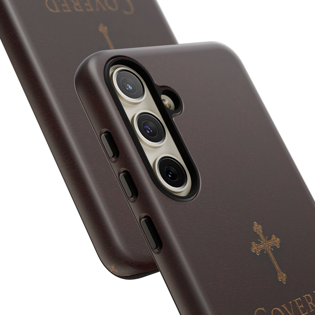 Covered in Every Season Christian Cross Phone Case