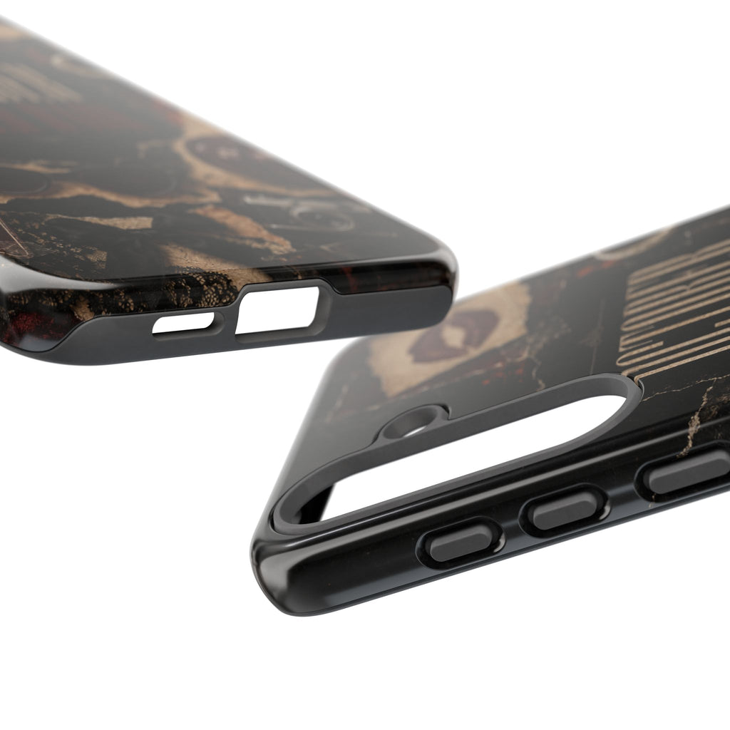 October After Dark Gothic Collage Phone Case