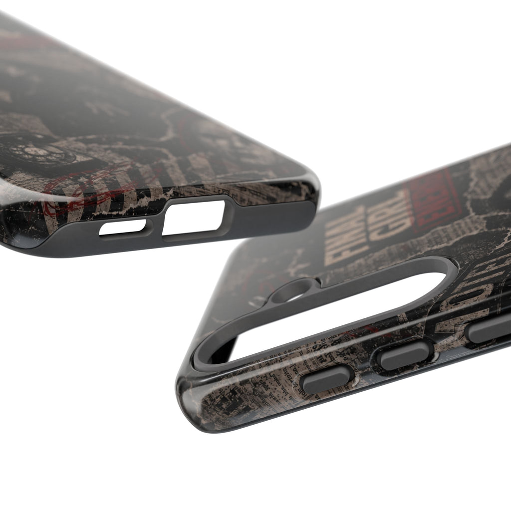 Final Girl Energy Horror Collage Phone Case