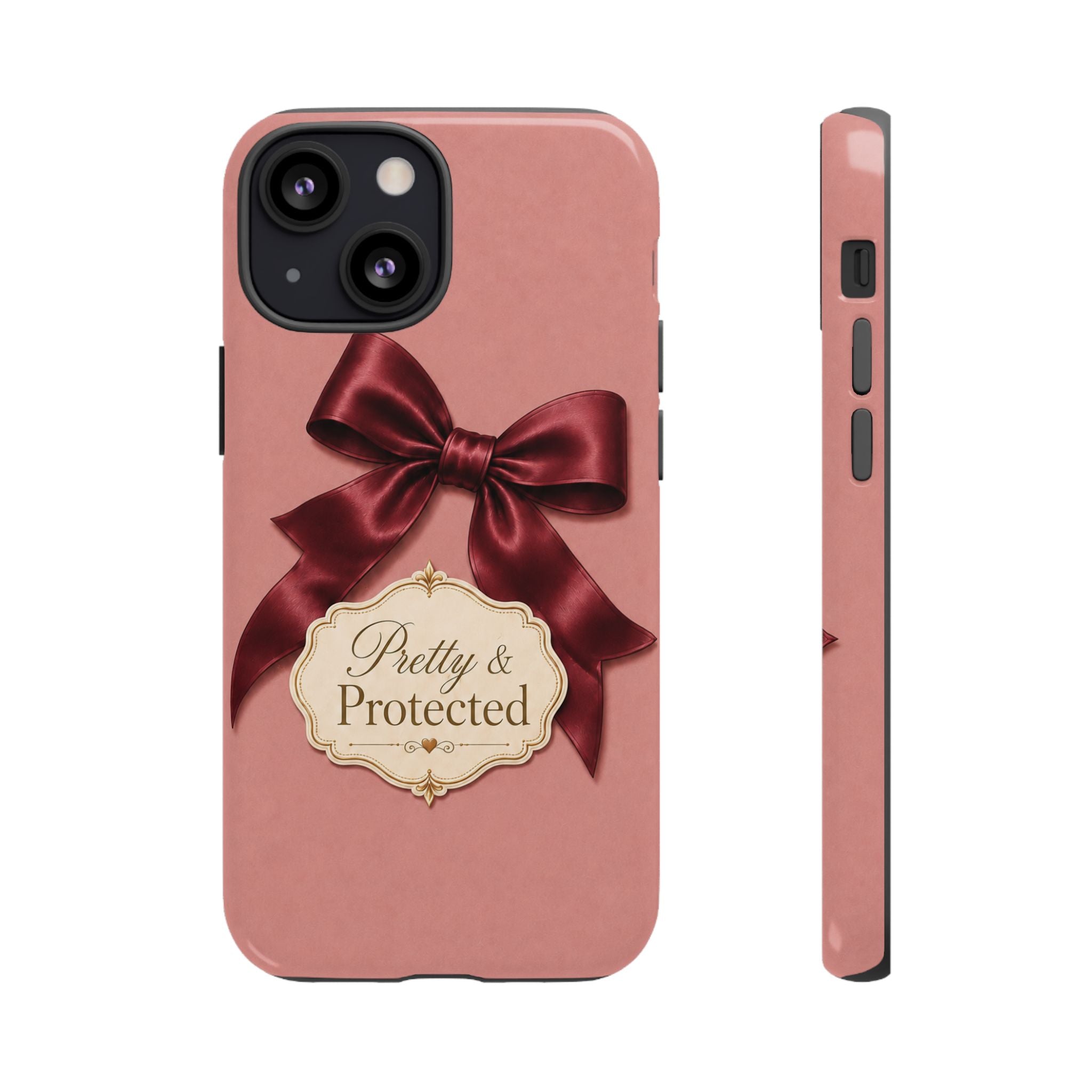 Pretty & Protected Bow Christian Phone Case