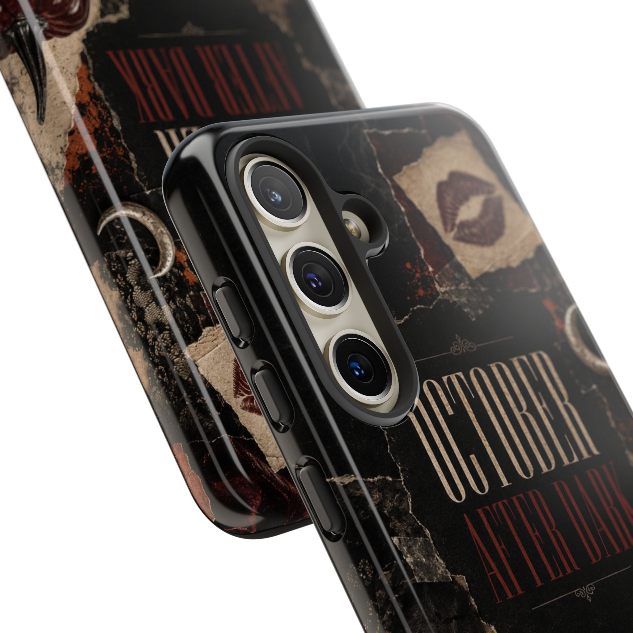 October After Dark Gothic Collage Phone Case