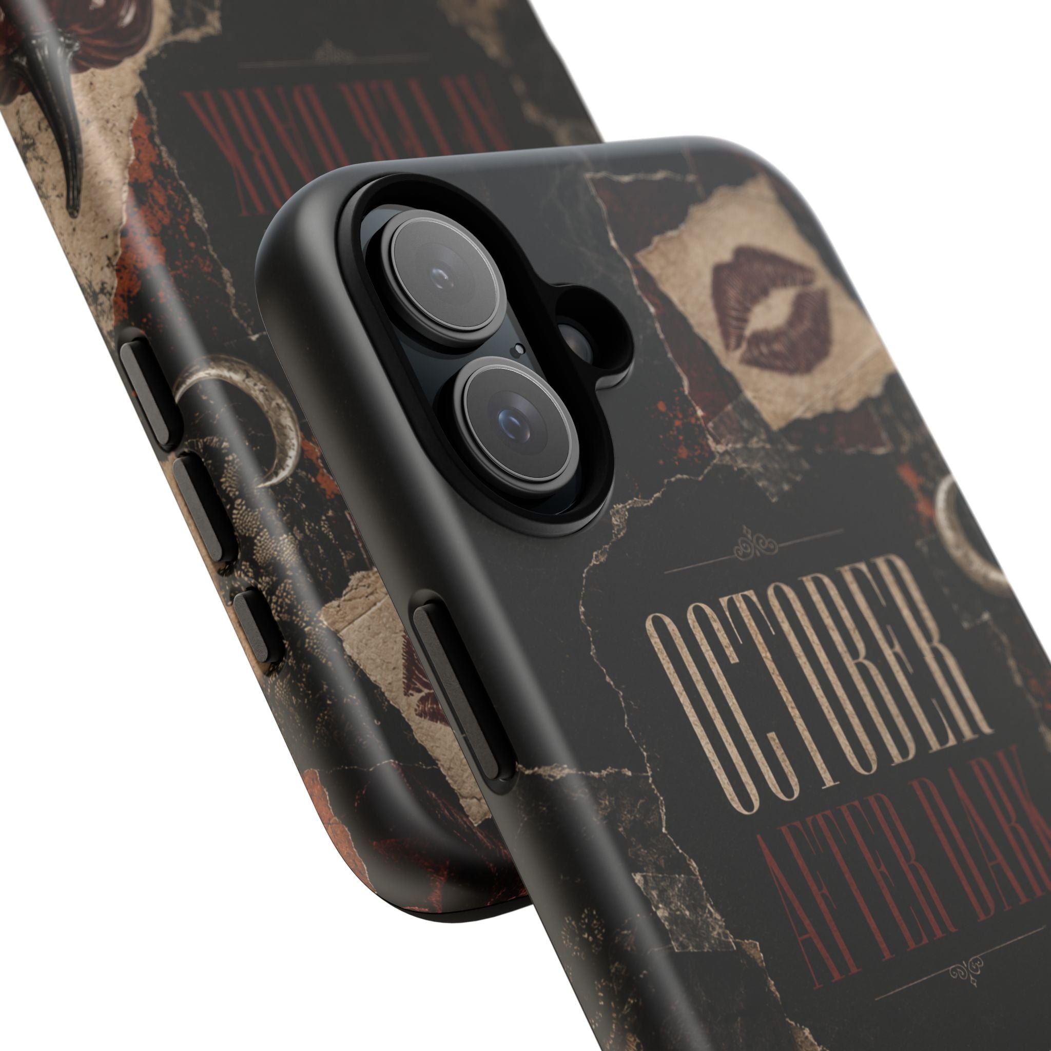 October After Dark Gothic Collage Phone Case