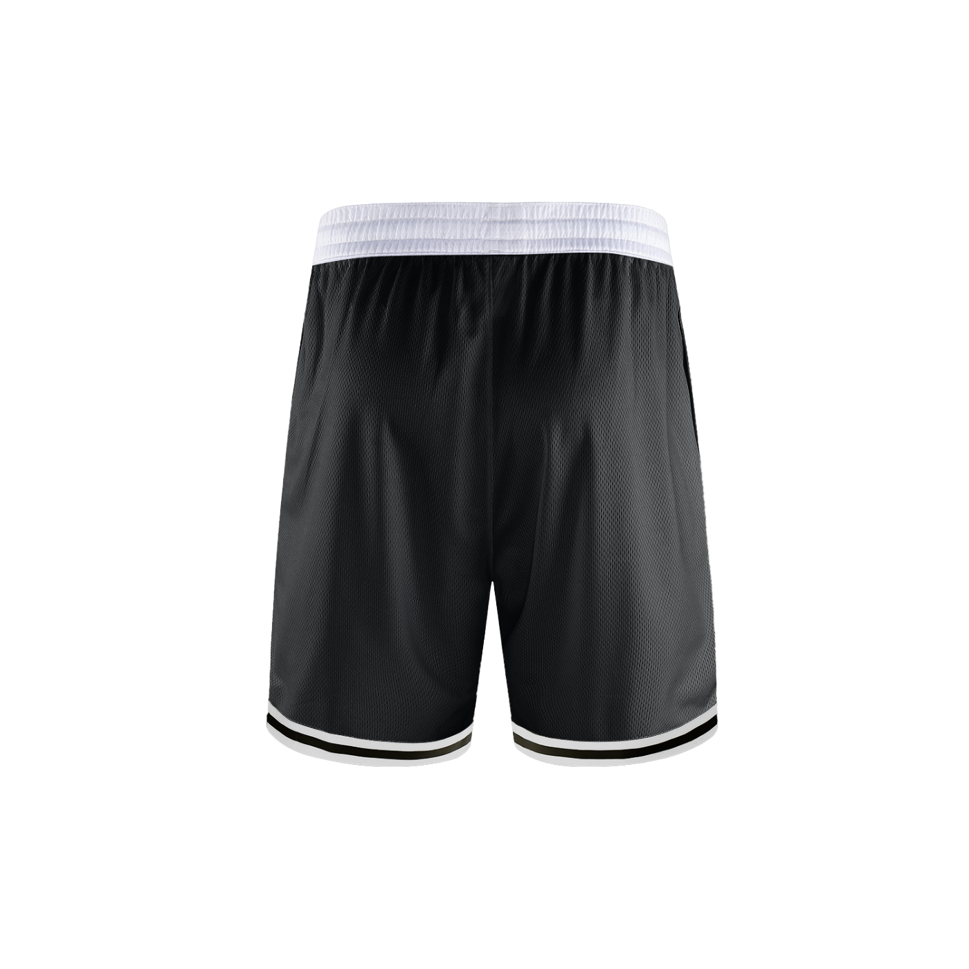 Luxuri Athletics Classic Stripe Trim Basketball Shorts