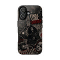 Final Girl Energy Horror Collage Phone Case