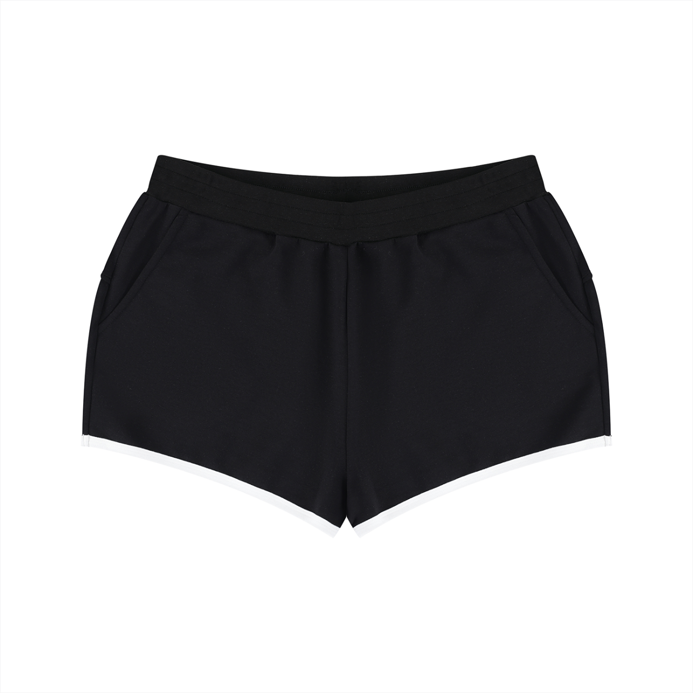 Luxuri Athletics Women's Retro Contrast Binding Shorts