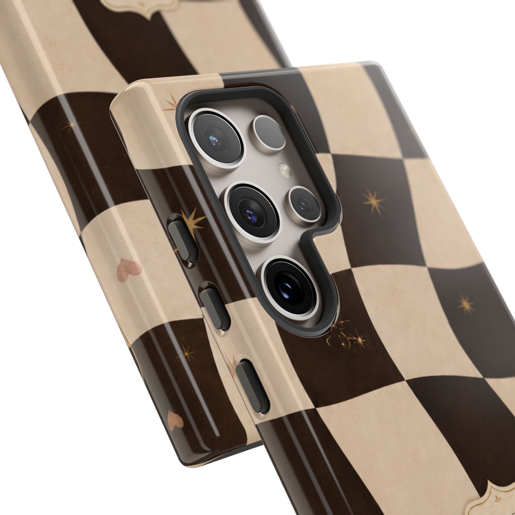 Favor Looks Good on Me Vintage Checkerboard Phone Case