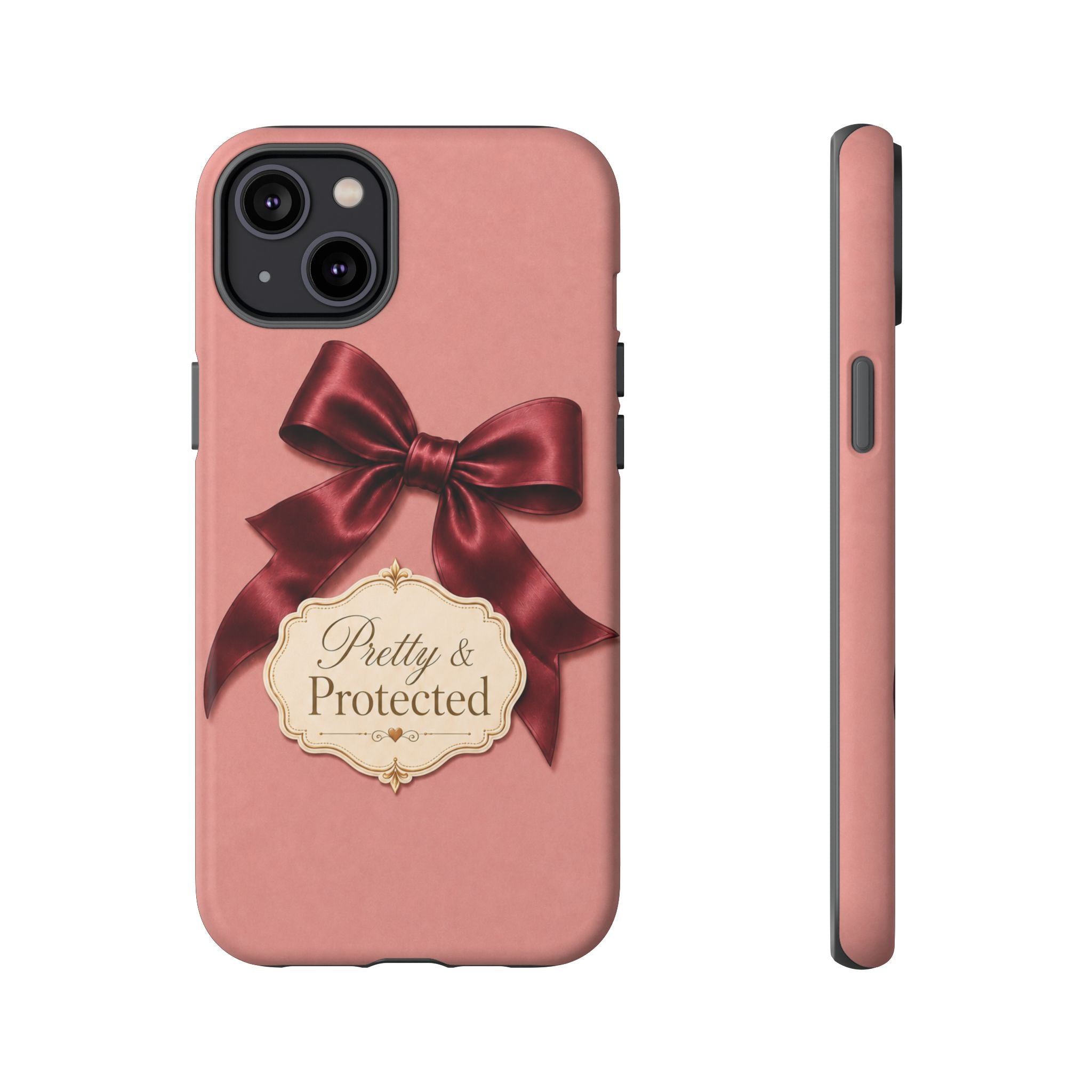 Pretty & Protected Bow Christian Phone Case
