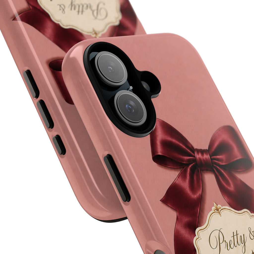 Pretty & Protected Bow Christian Phone Case