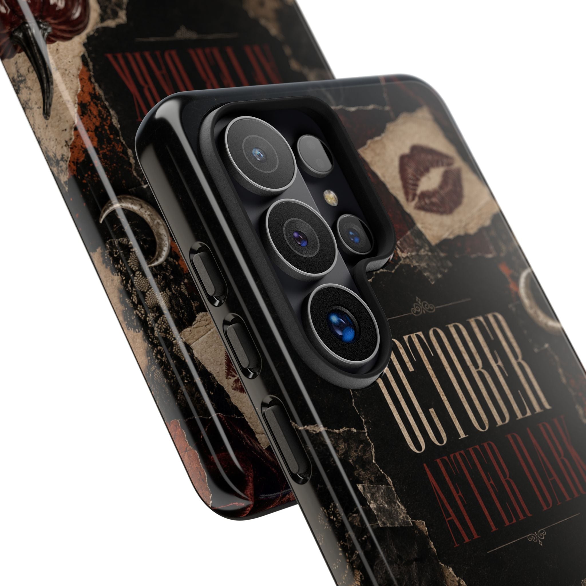 October After Dark Gothic Collage Phone Case