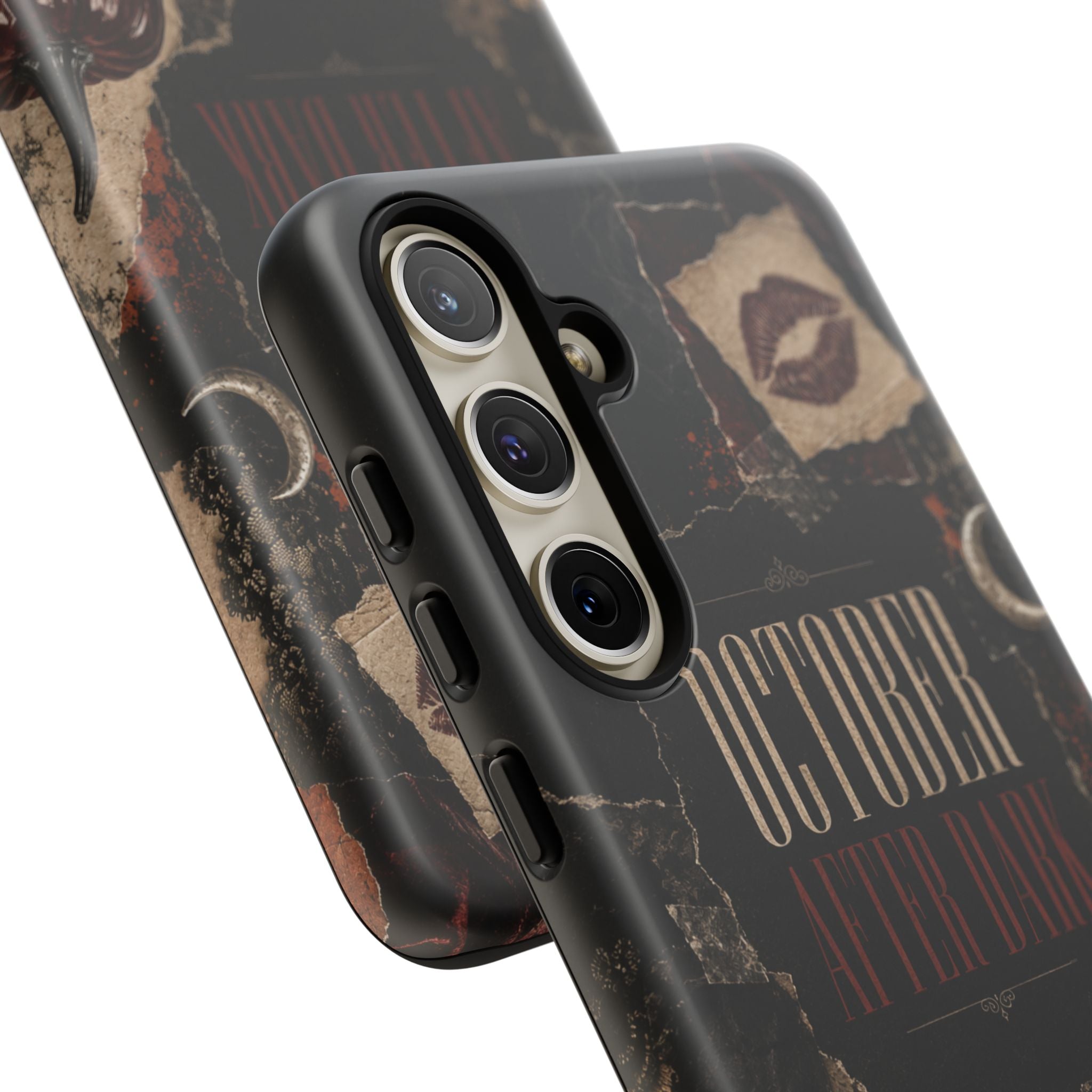 October After Dark Gothic Collage Phone Case