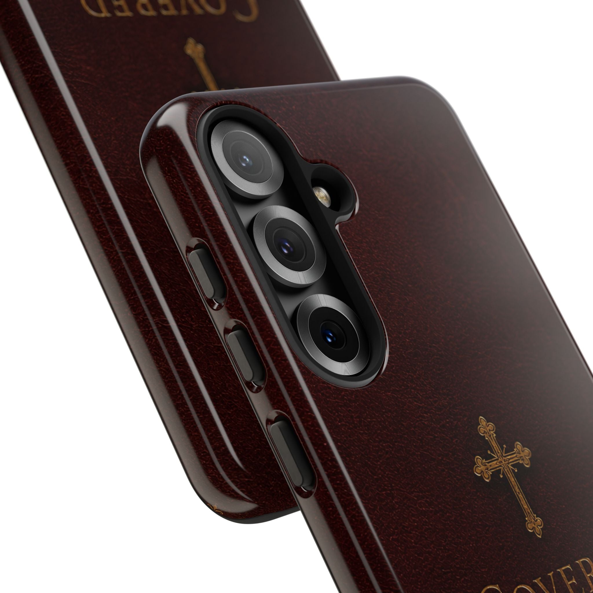 Covered in Every Season Christian Cross Phone Case