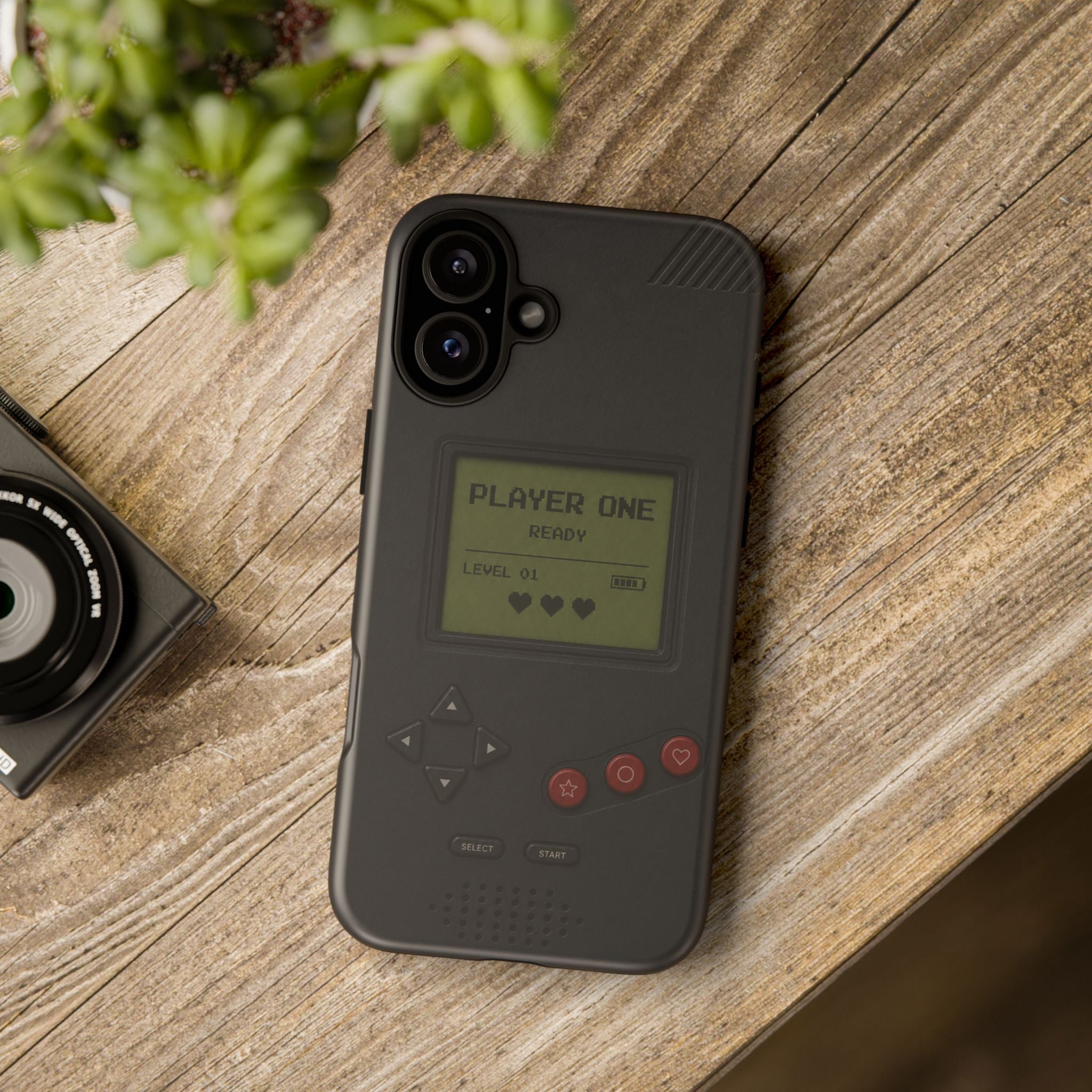 Player One Ready Retro Gamer Phone Case
