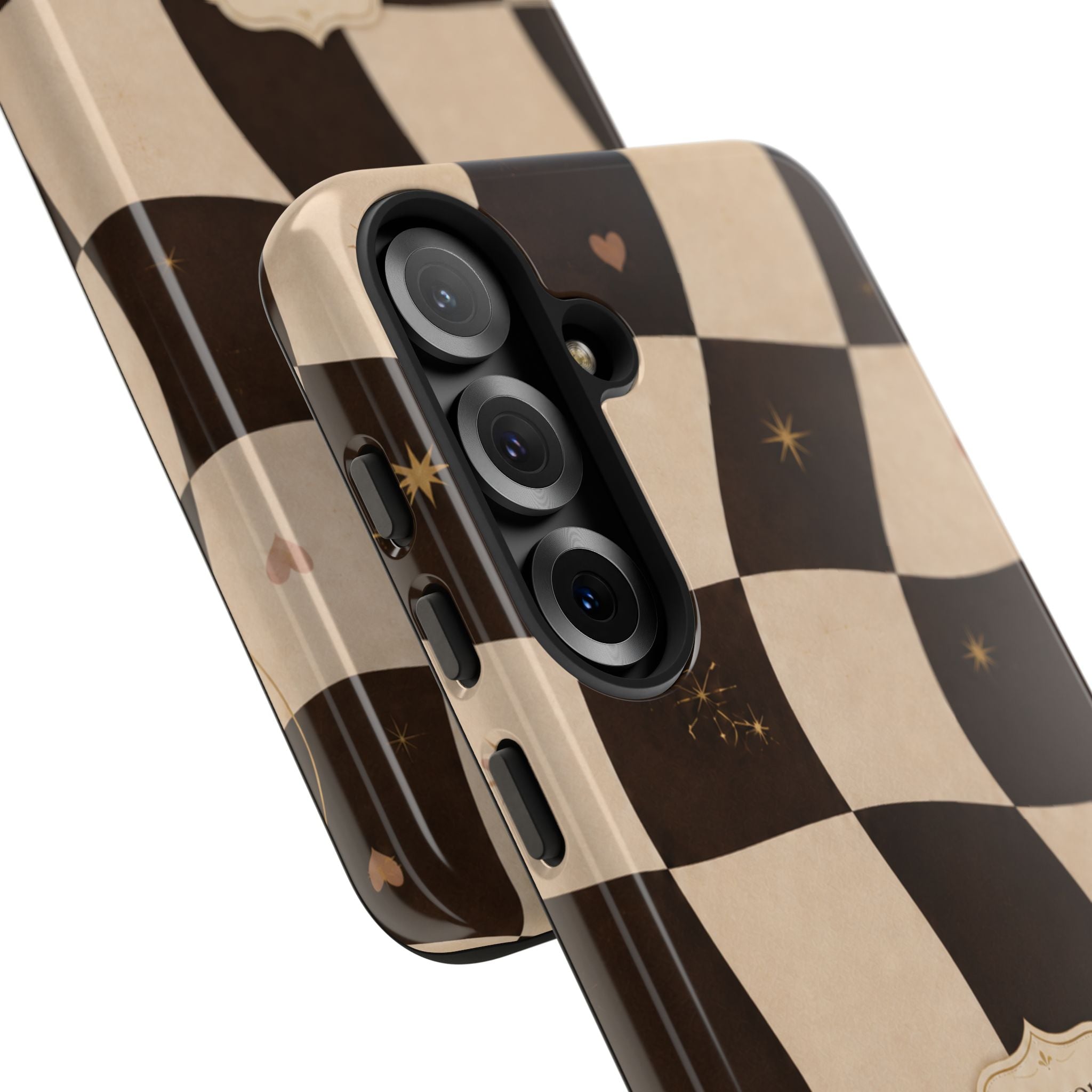 Favor Looks Good on Me Vintage Checkerboard Phone Case