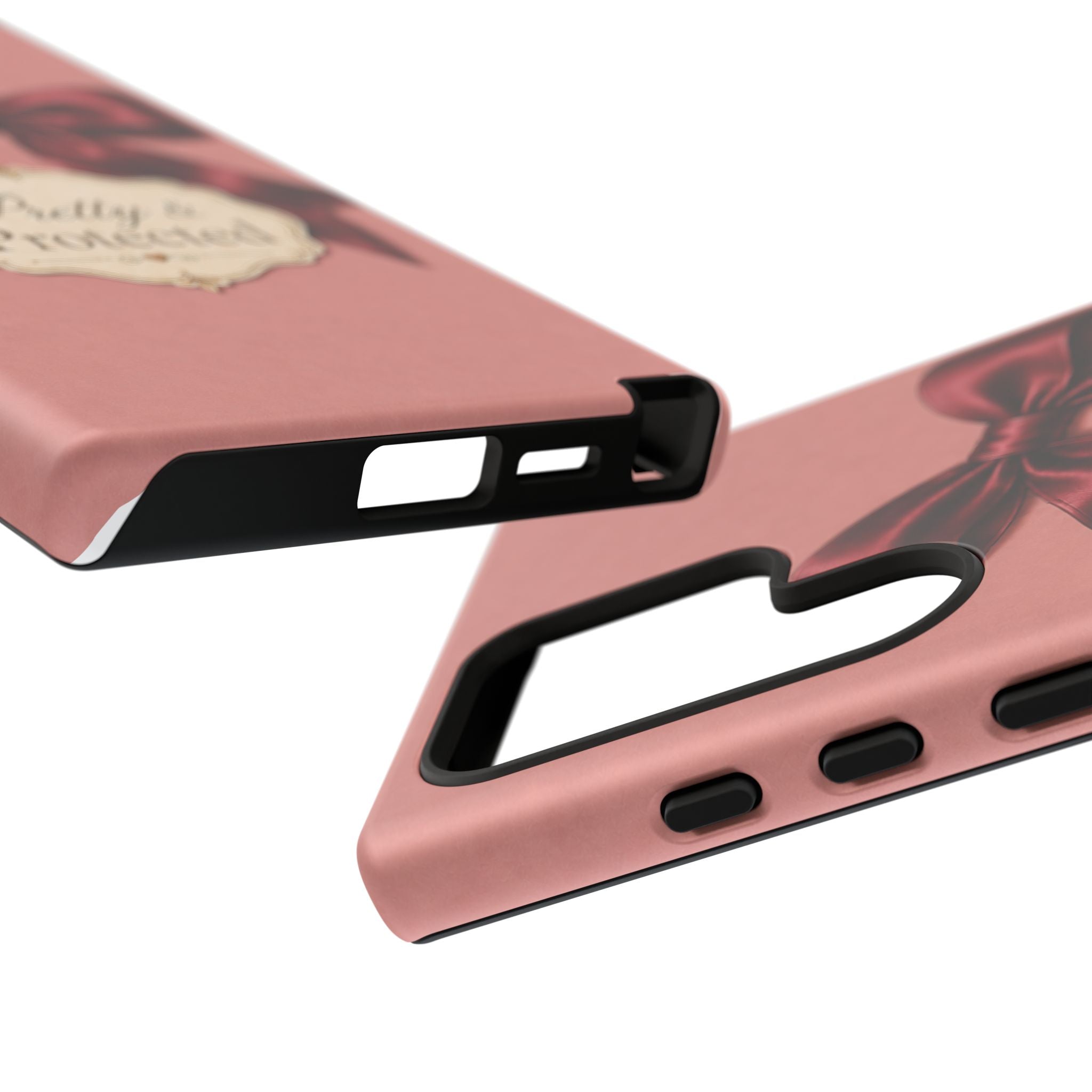 Pretty & Protected Bow Christian Phone Case