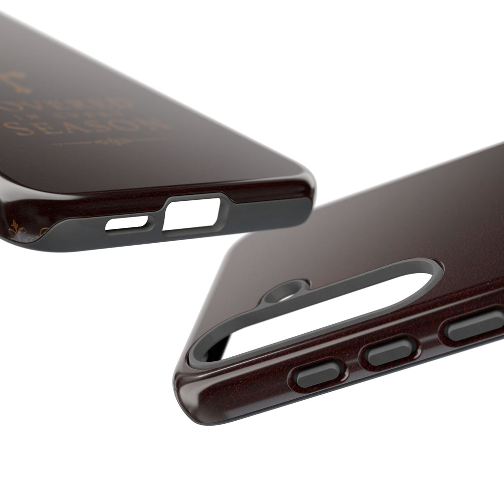 Covered in Every Season Christian Cross Phone Case