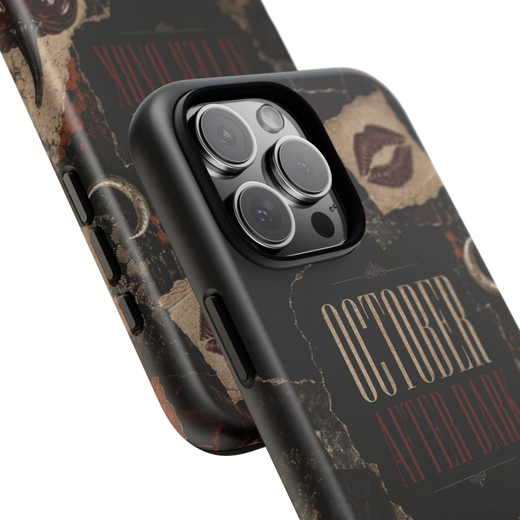 October After Dark Gothic Collage Phone Case