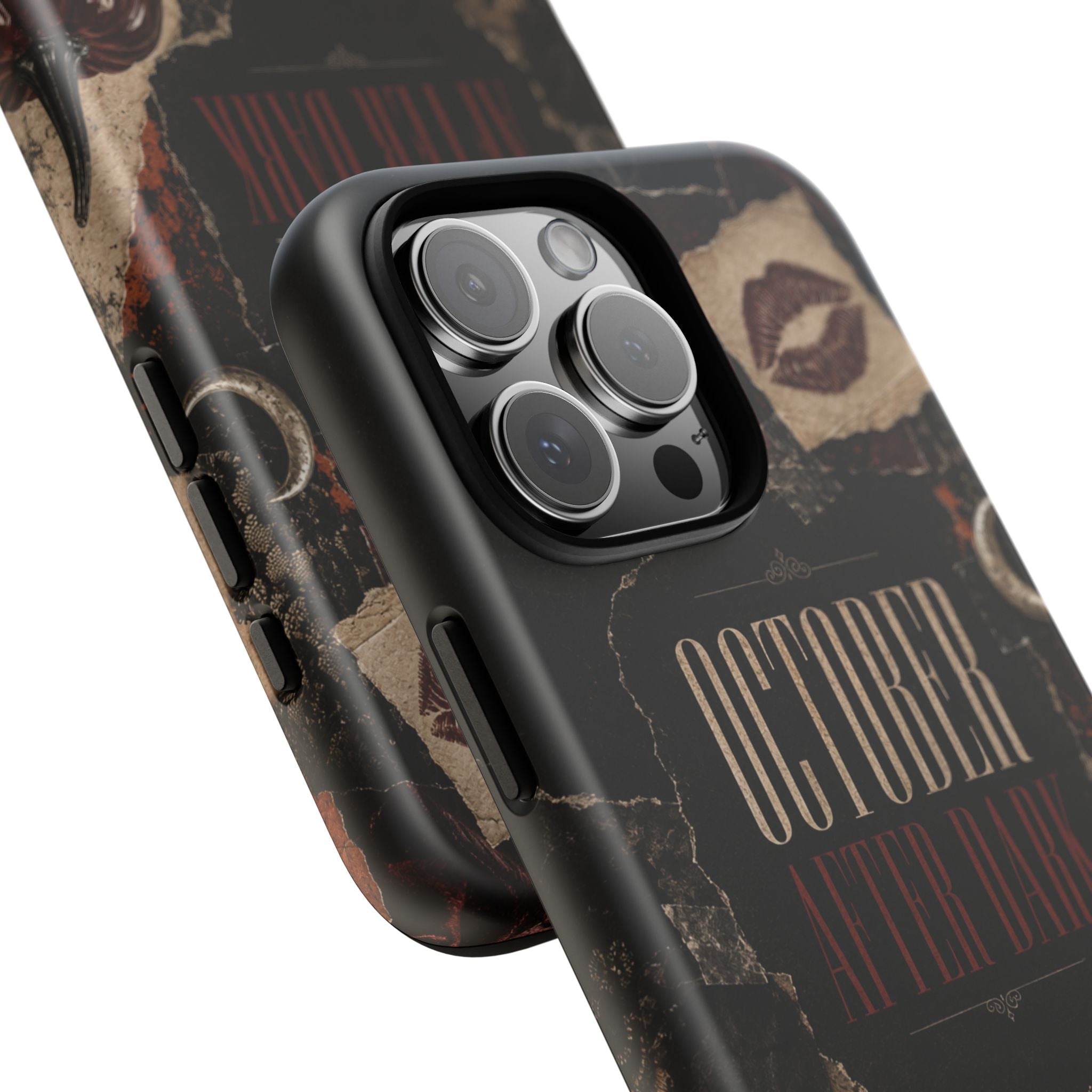 October After Dark Gothic Collage Phone Case