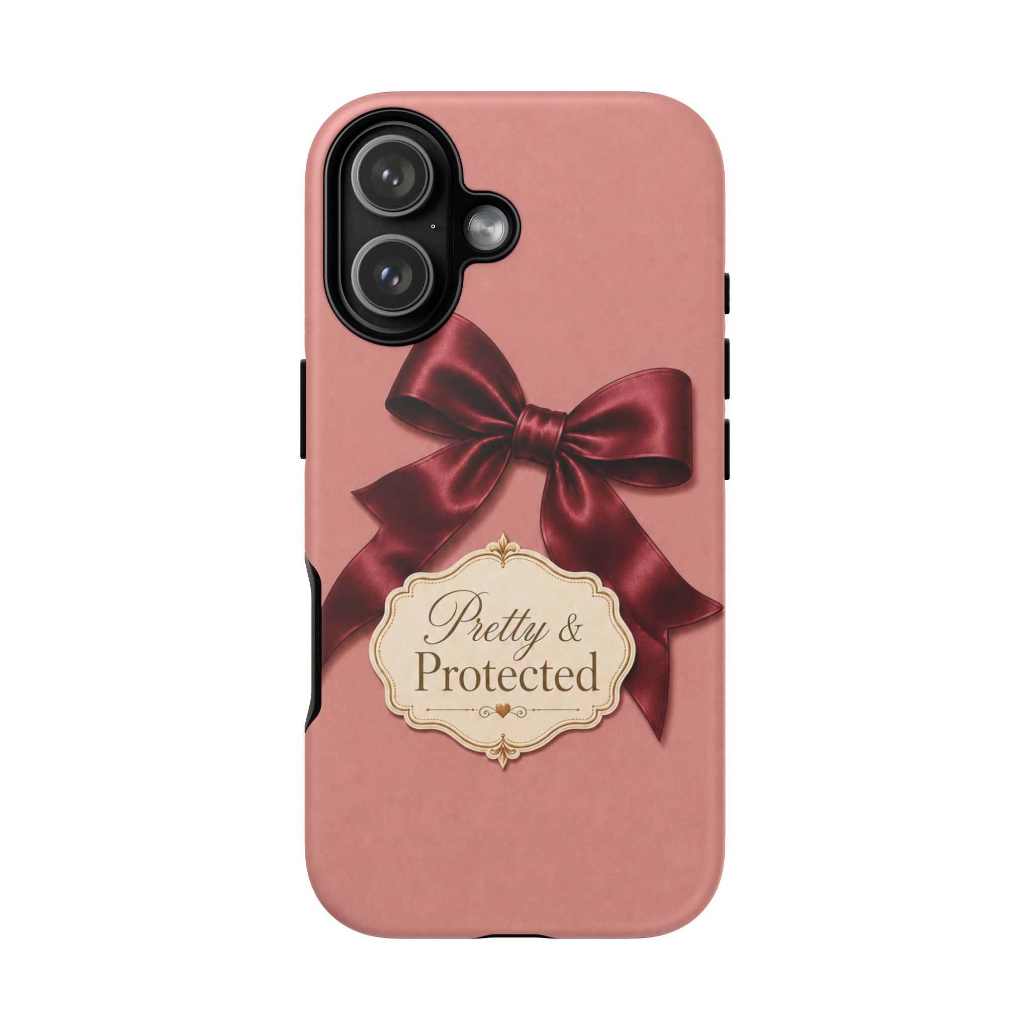 Pretty & Protected Bow Christian Phone Case