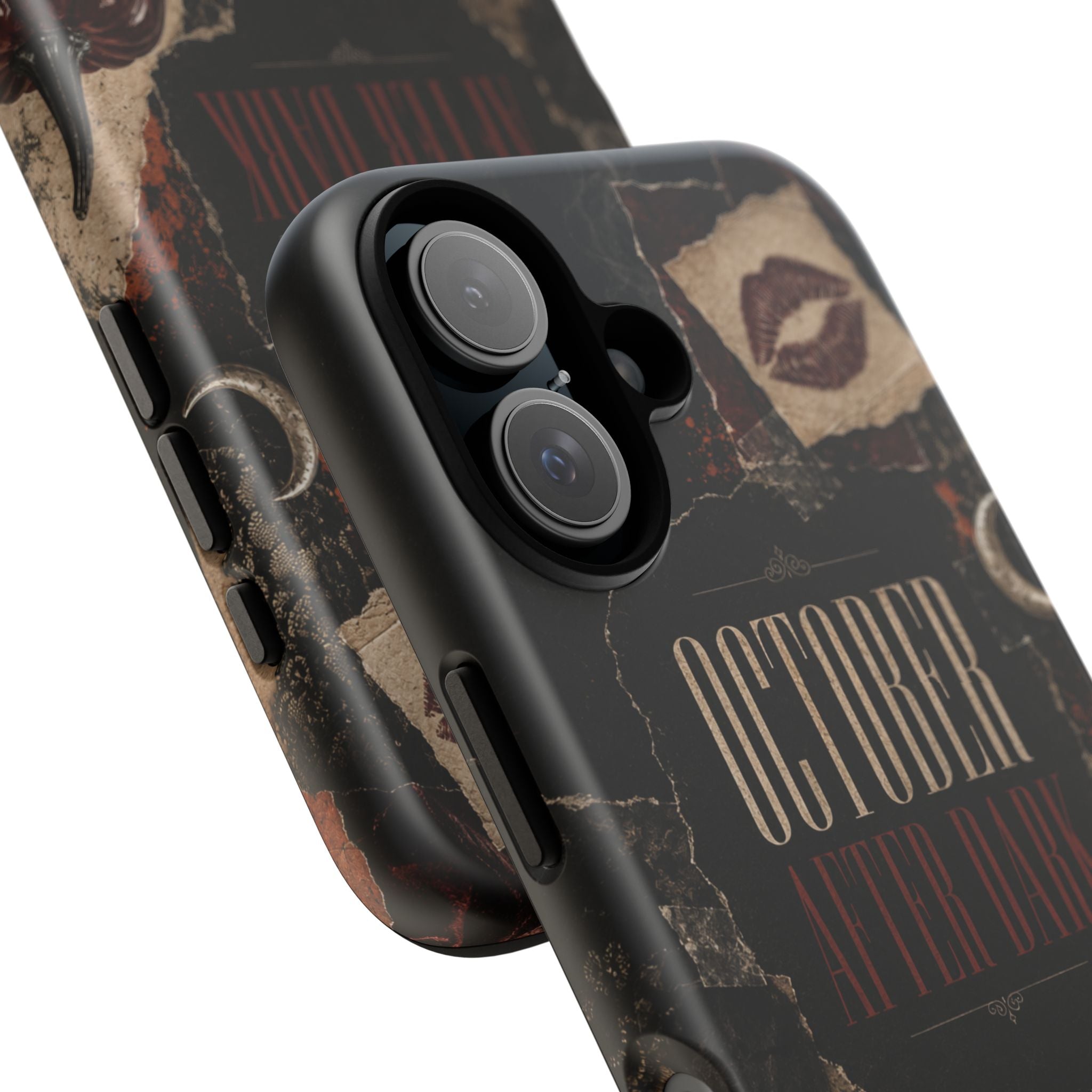 October After Dark Gothic Collage Phone Case