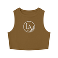 Luxuri Athletics Women's Tight Crewneck Crop Tank Top