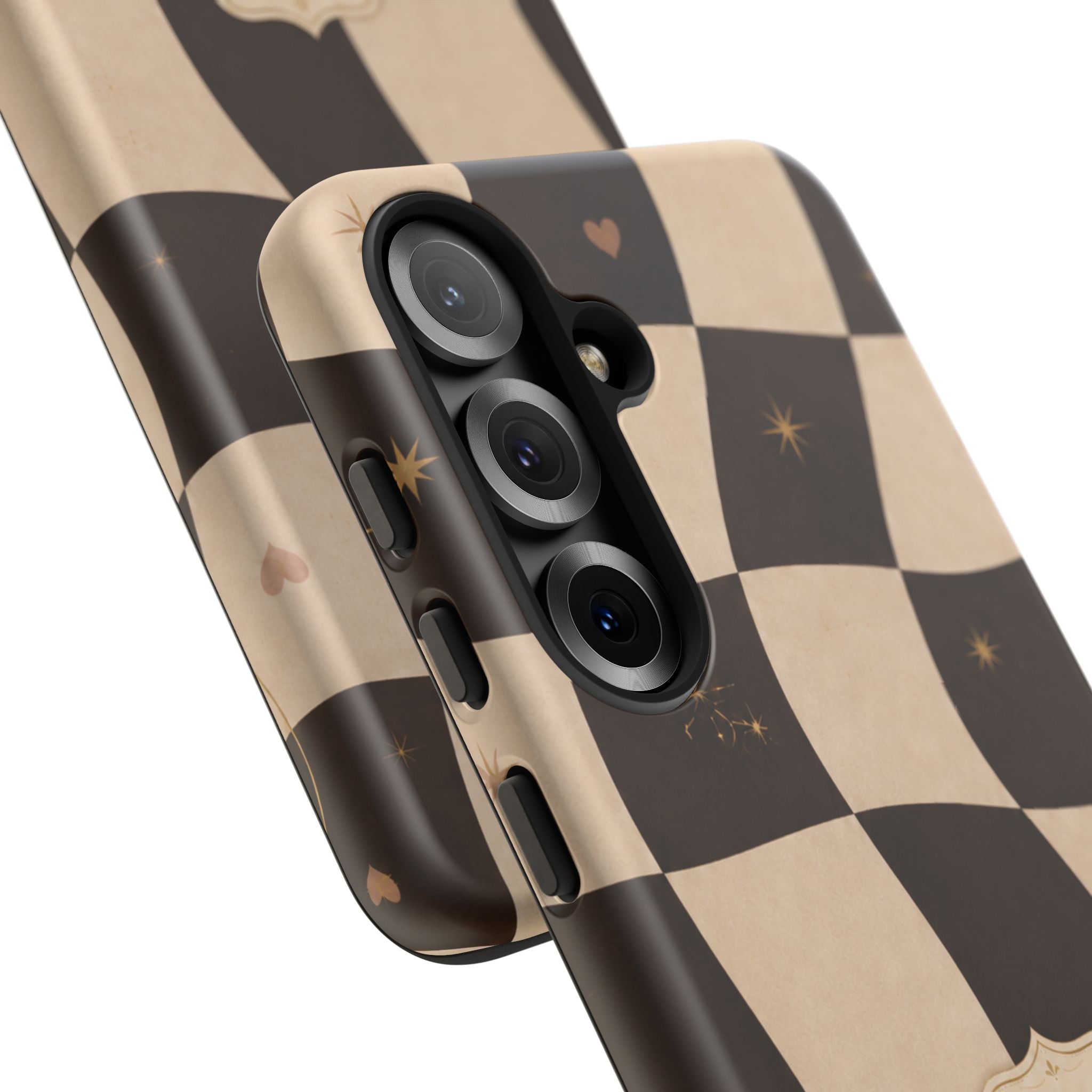 Favor Looks Good on Me Vintage Checkerboard Phone Case