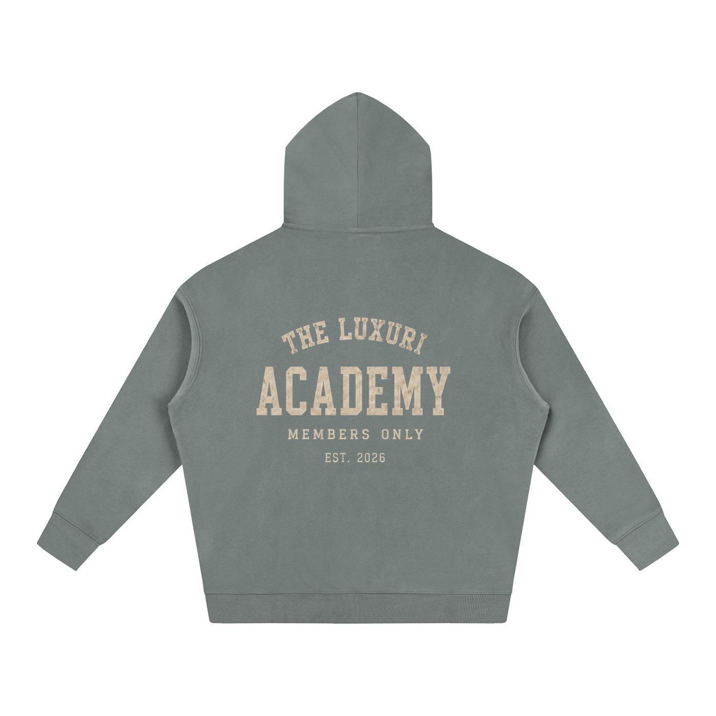 The Luxuri Academy Oversize Fleeced Hoodie