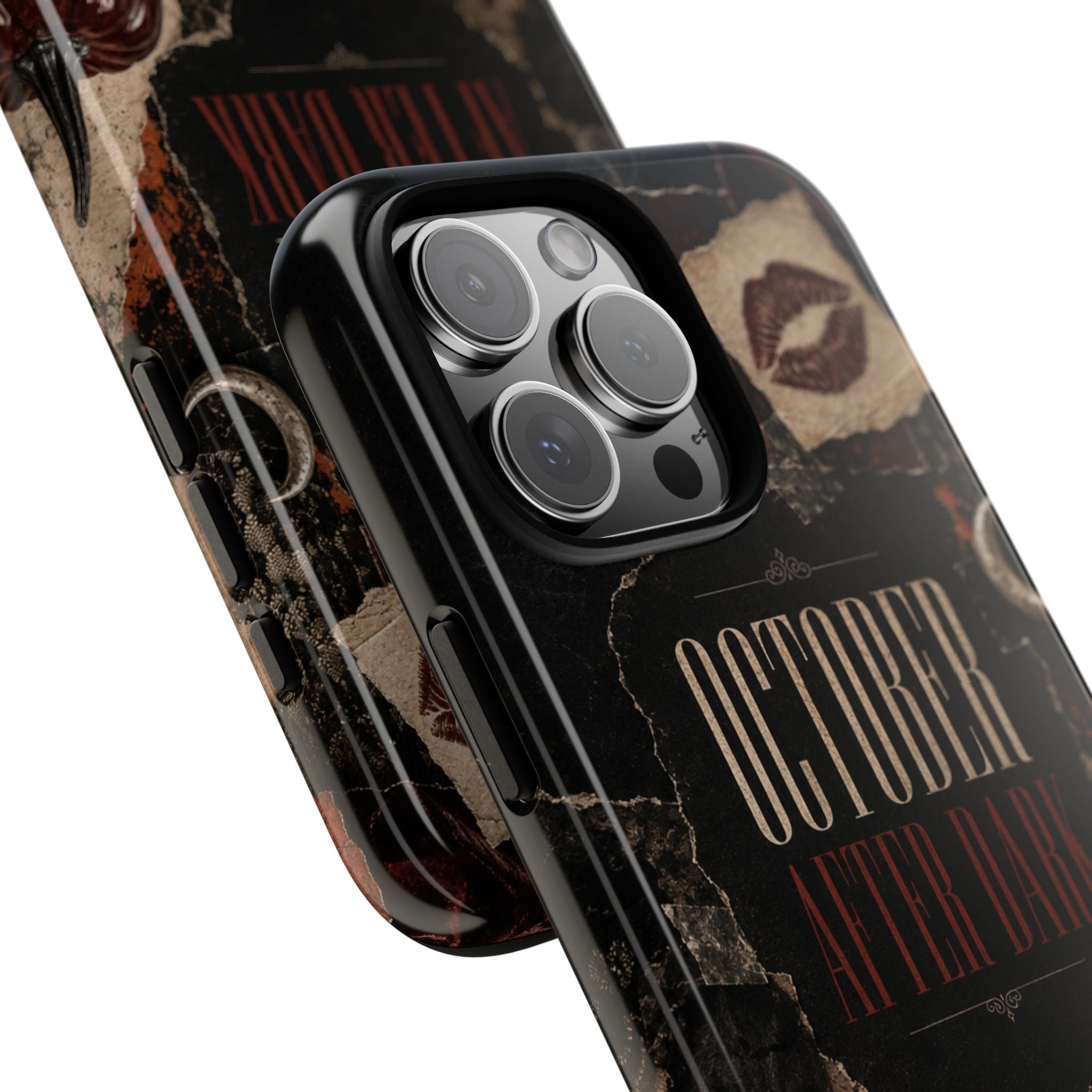 October After Dark Gothic Collage Phone Case
