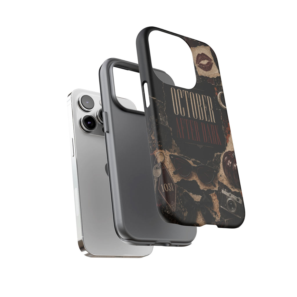 October After Dark Gothic Collage Phone Case