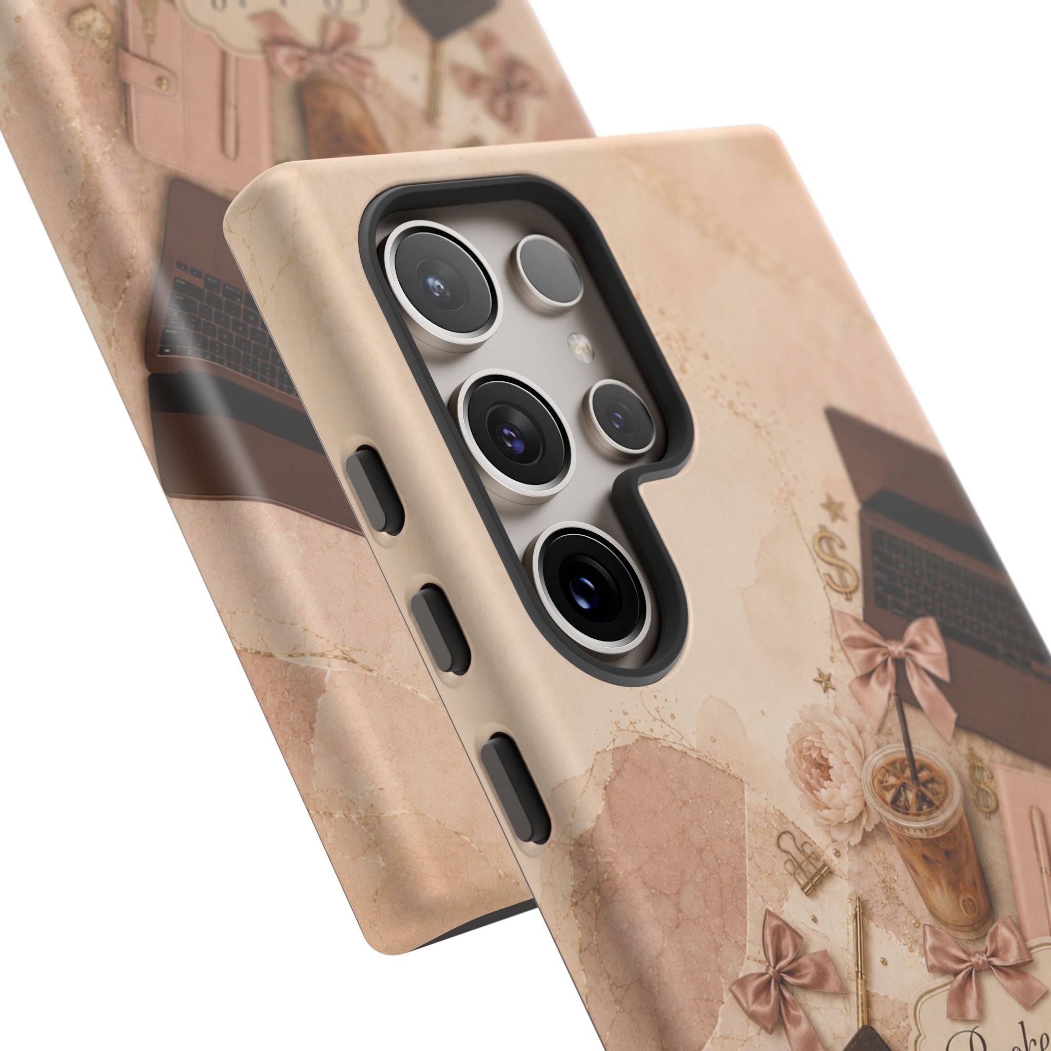Booked & Blessed Christian Book Lover Phone Case