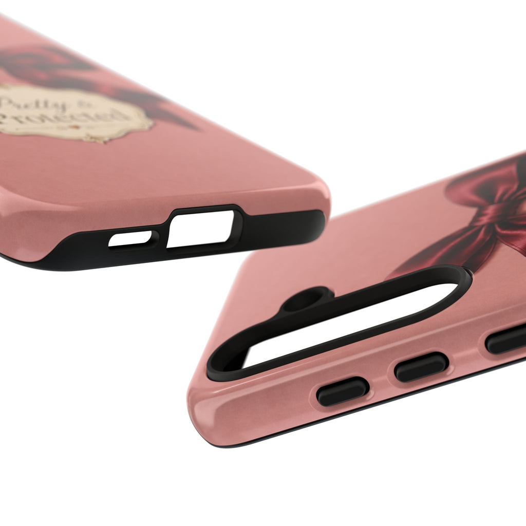Pretty & Protected Bow Christian Phone Case