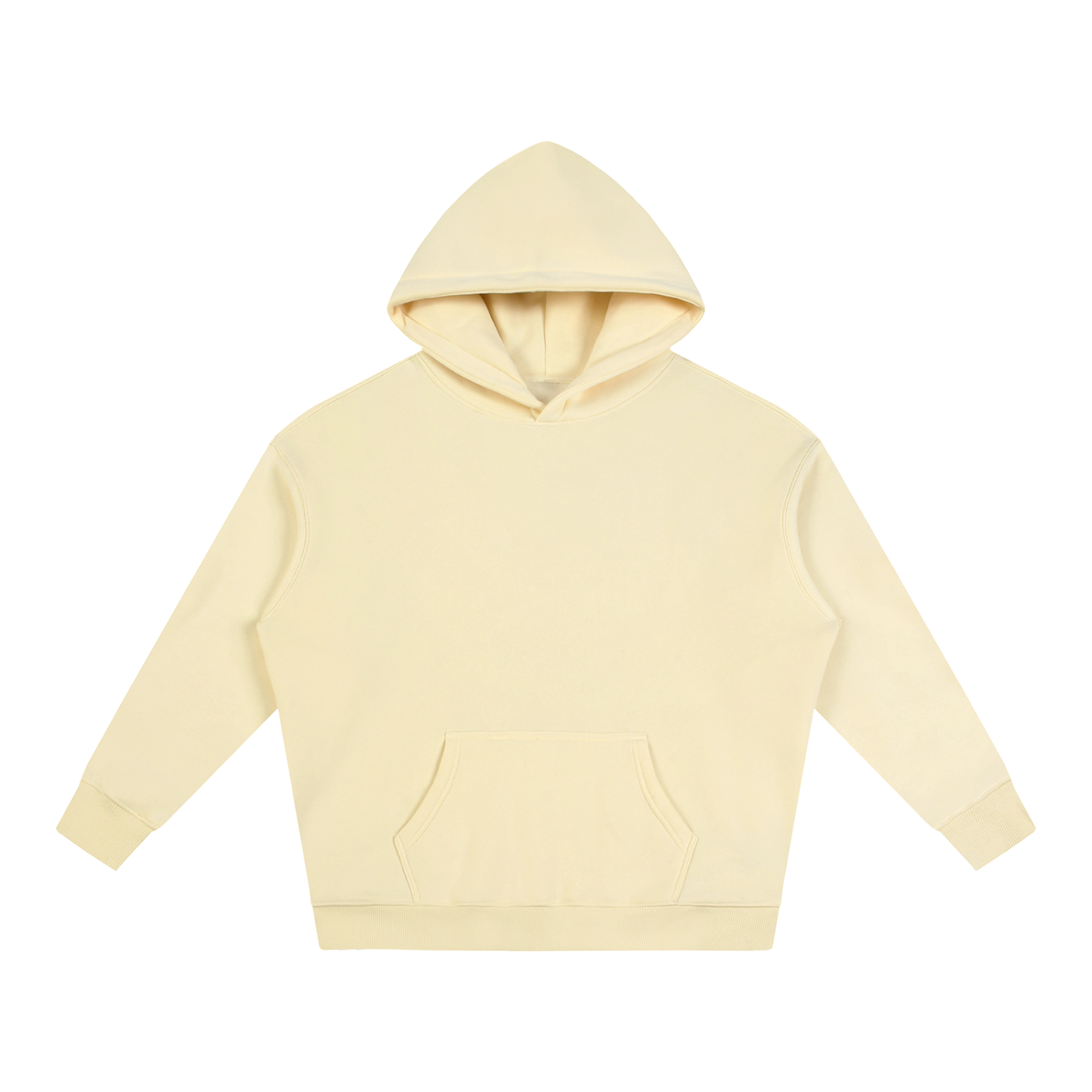 The Luxuri Academy Crest Oversize Fleeced Hoodie