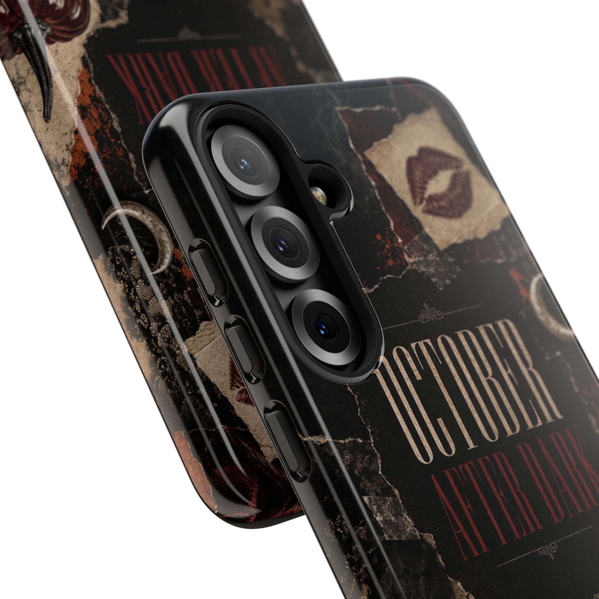 October After Dark Gothic Collage Phone Case