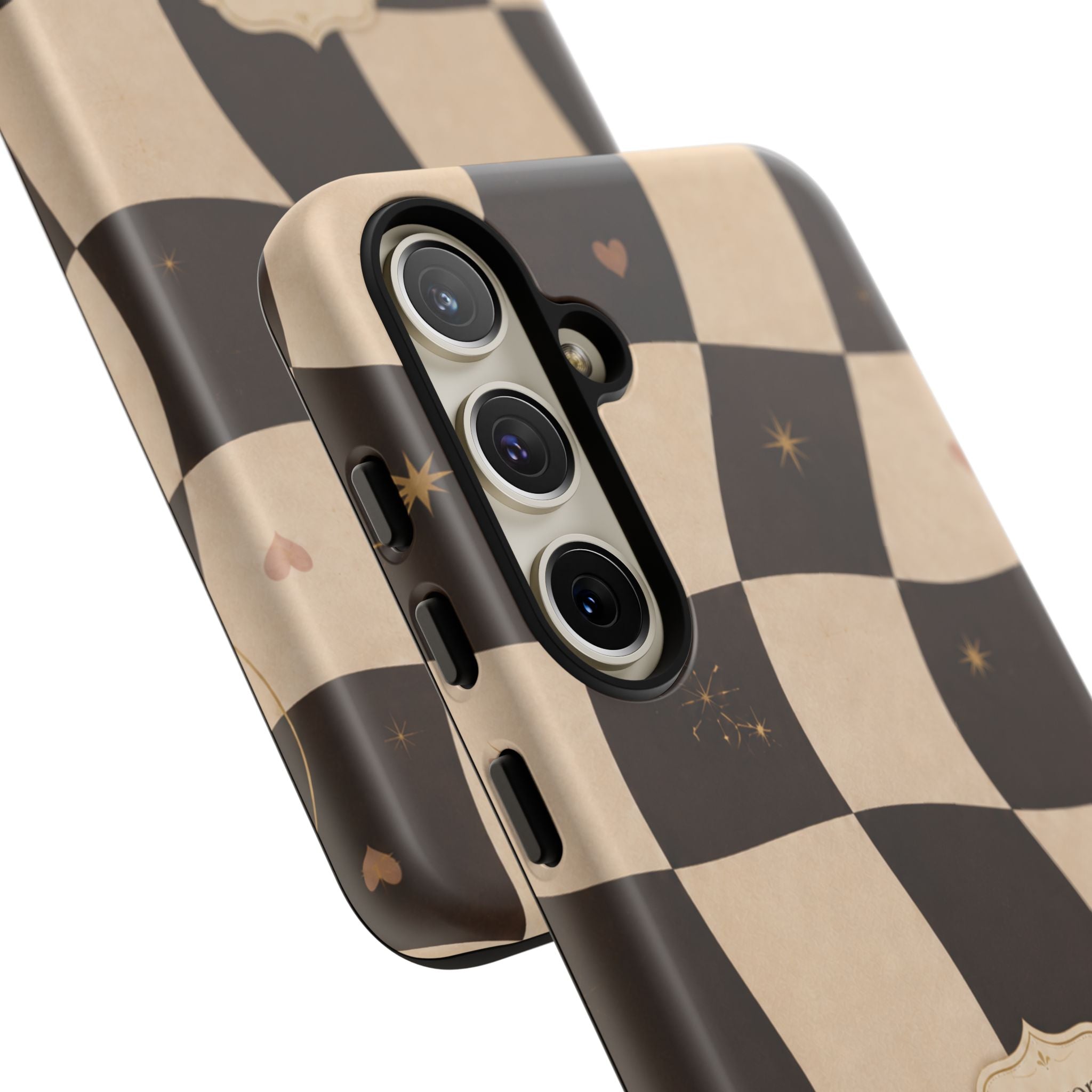 Favor Looks Good on Me Vintage Checkerboard Phone Case