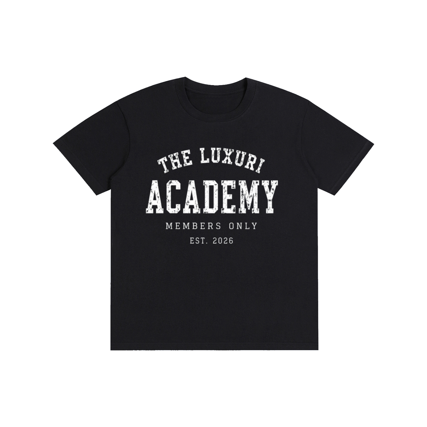 The Luxuri Academy Pure Cotton Unisex T-Shirt