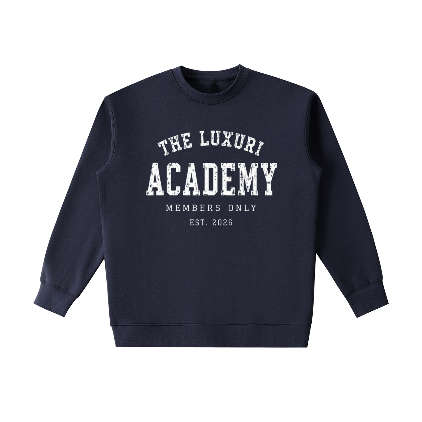 The Luxuri Academy Essential Heavyweight Crewneck Sweatshirt
