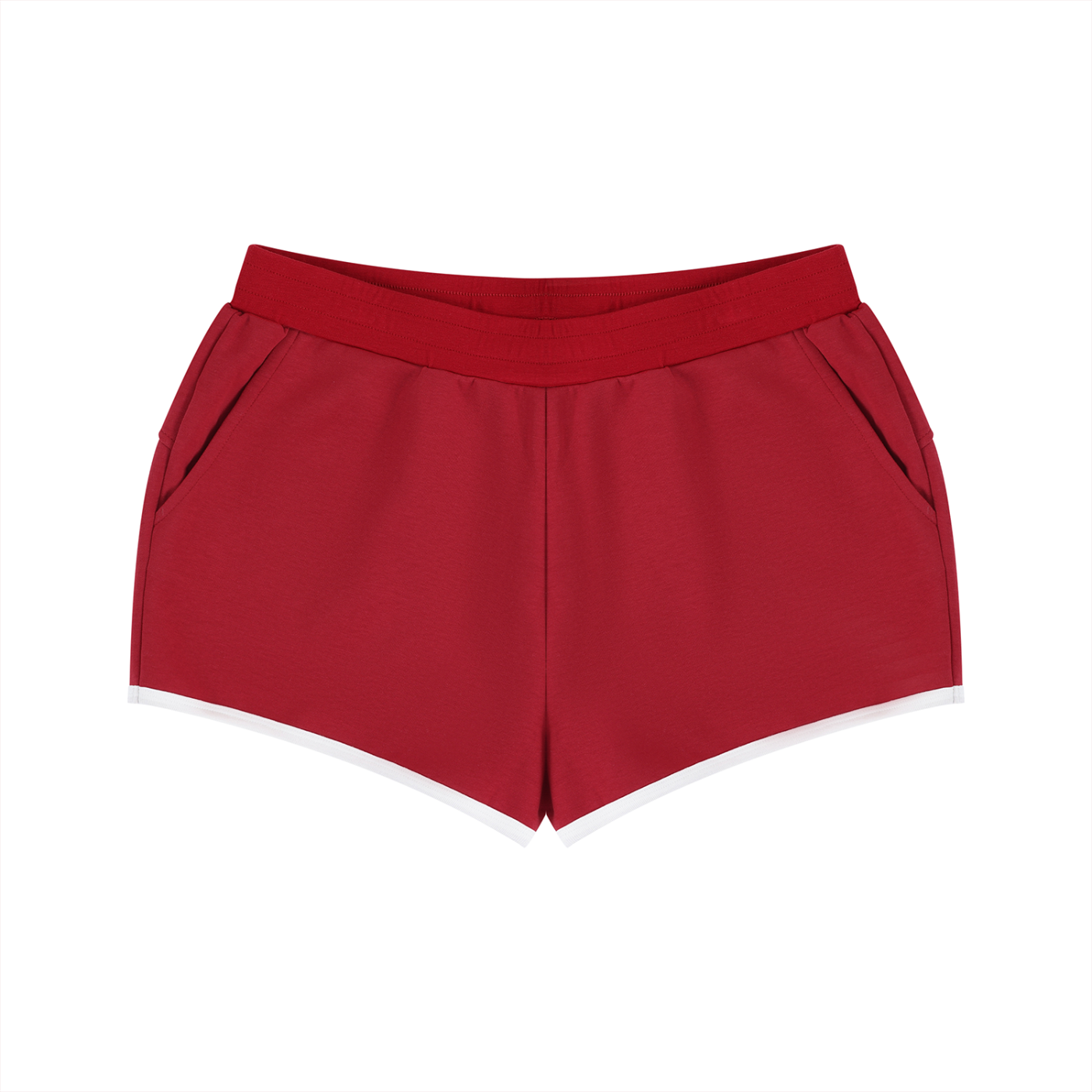 The Luxuri Girl Retro Contrast Binding Shorts