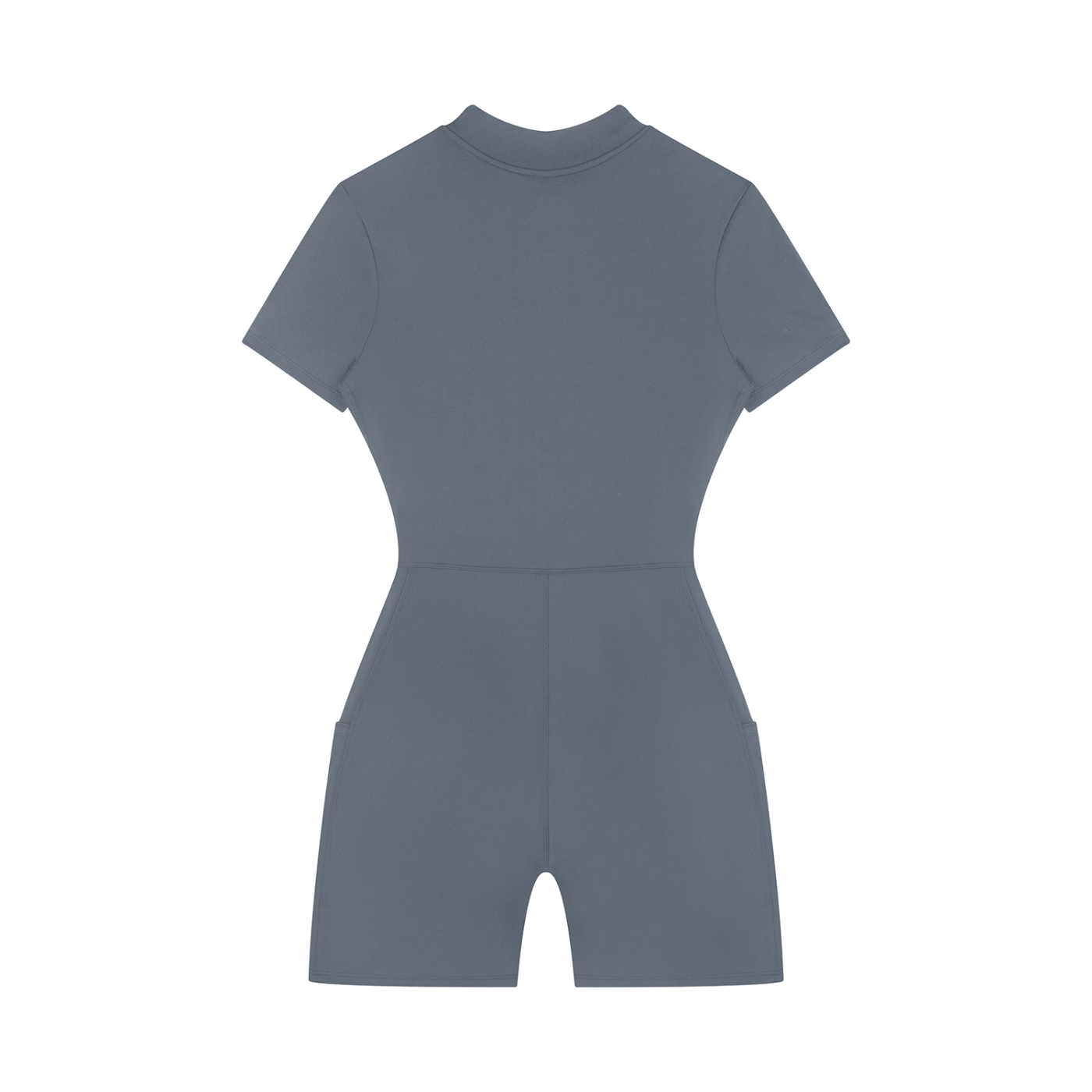 Luxuri Athletics Women's Quarter-Zip Short Sleeve Romper