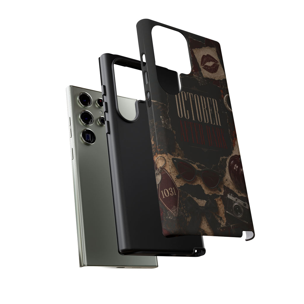 October After Dark Gothic Collage Phone Case