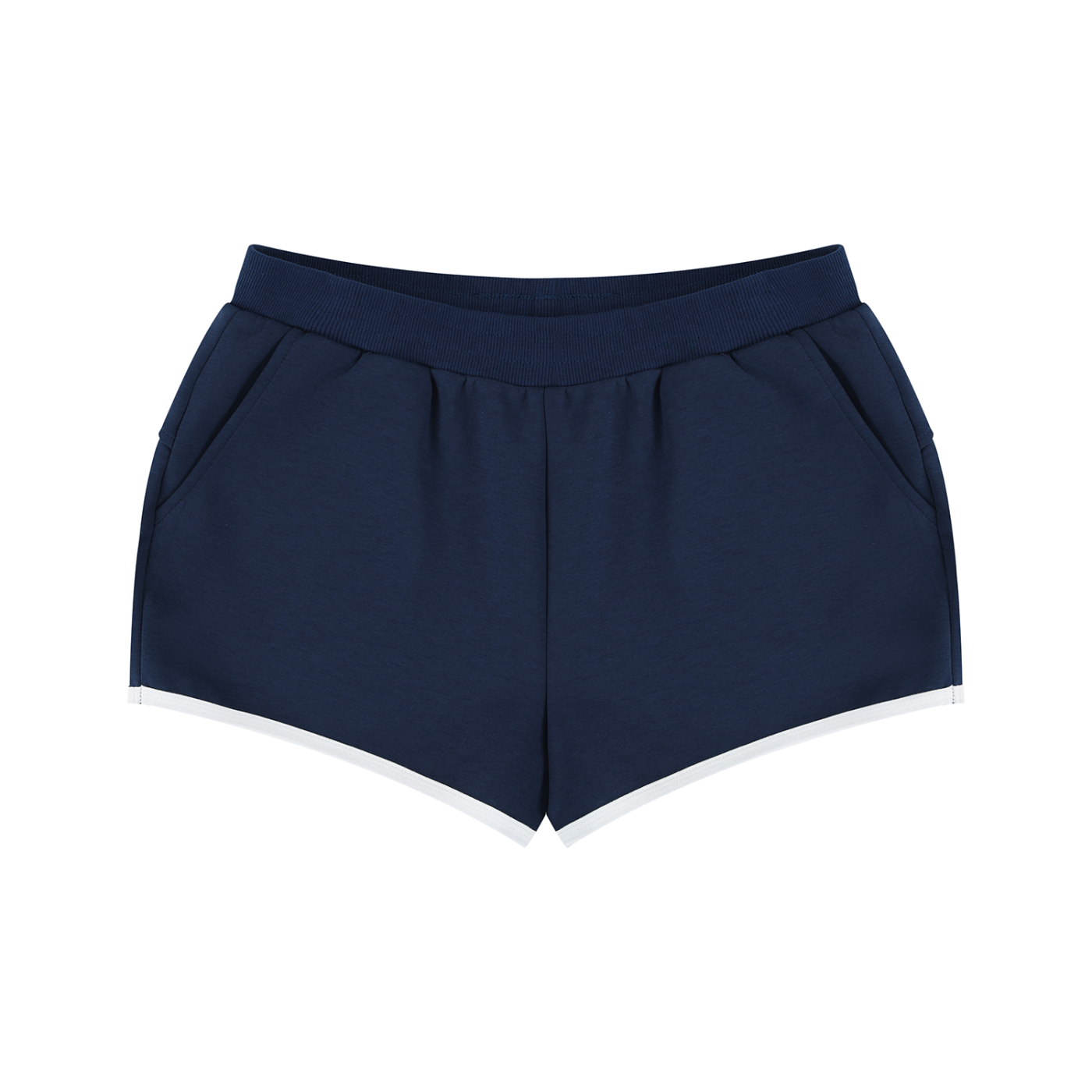 Luxuri Athletics Women's Retro Contrast Binding Shorts