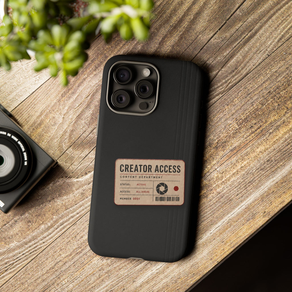 Creator Access Content Creator Phone Case