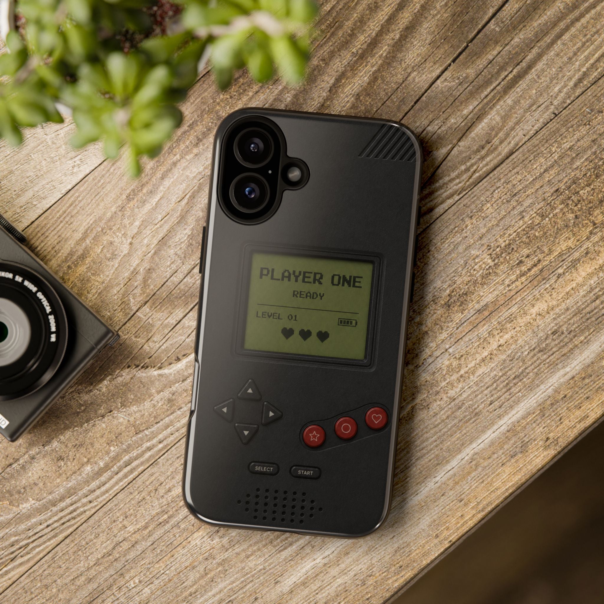 Player One Ready Retro Gamer Phone Case