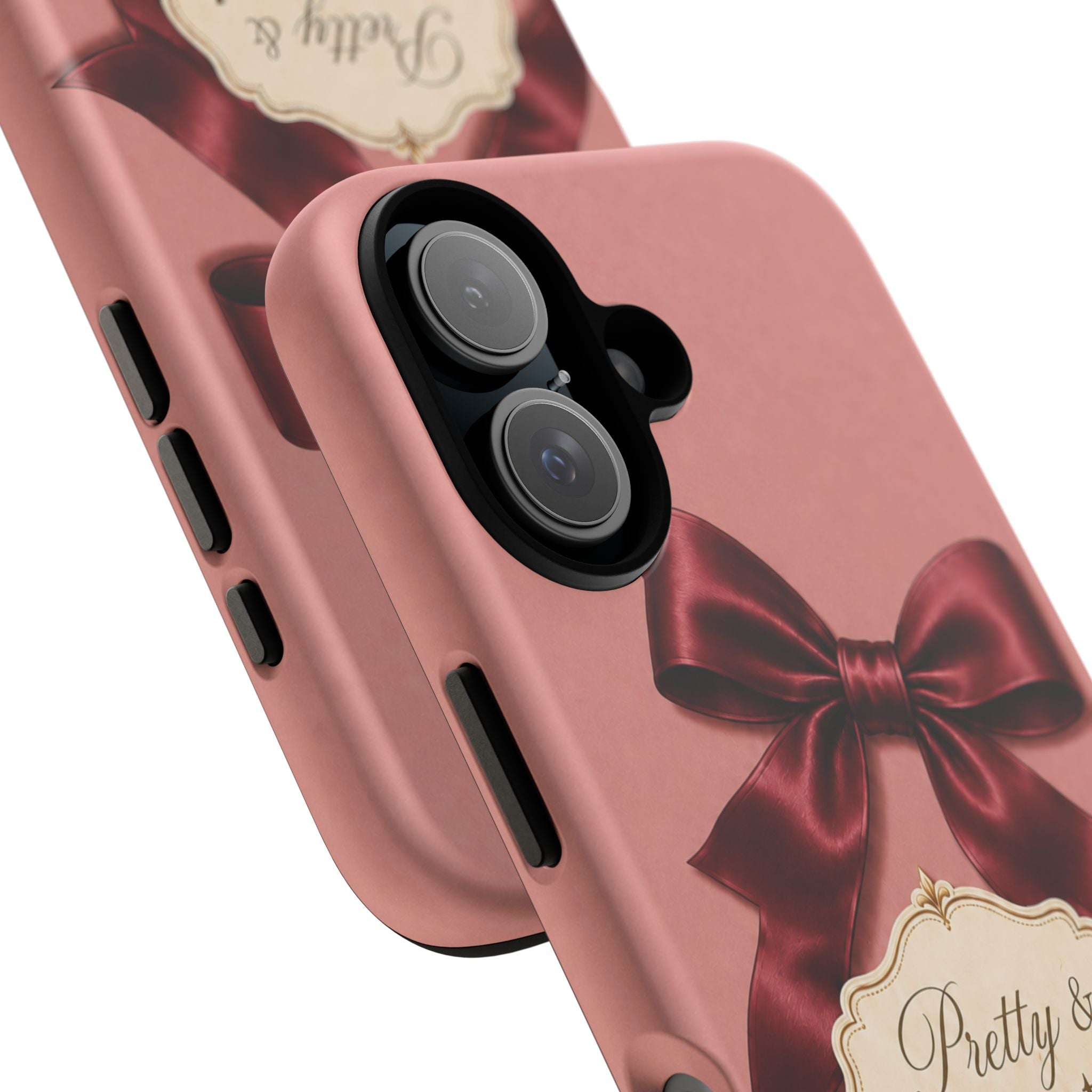 Pretty & Protected Bow Christian Phone Case