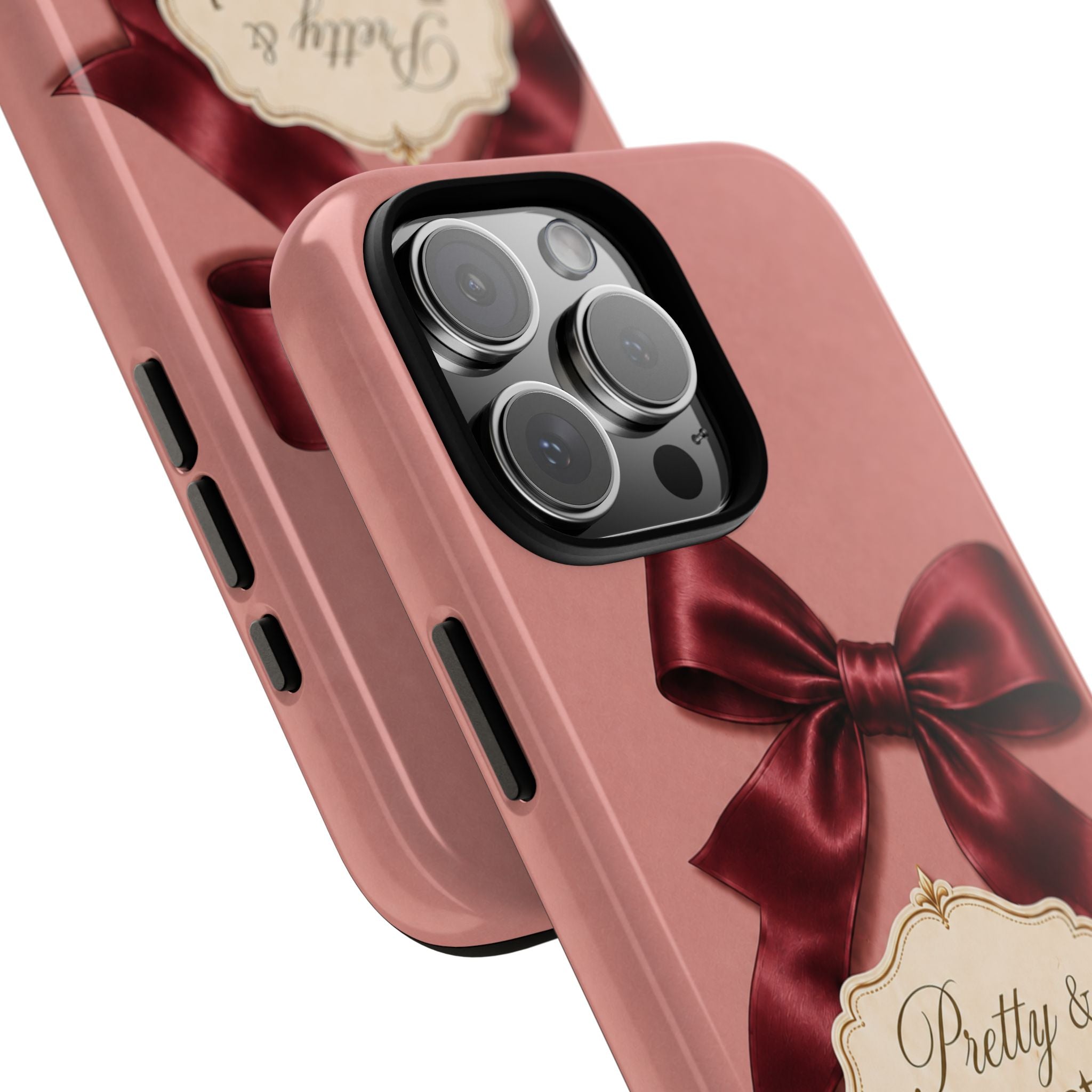 Pretty & Protected Bow Christian Phone Case