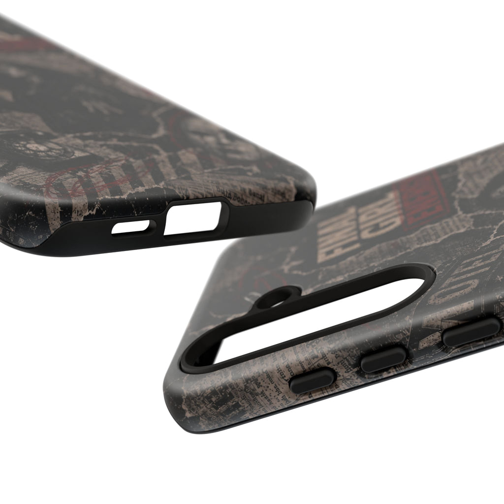 Final Girl Energy Horror Collage Phone Case