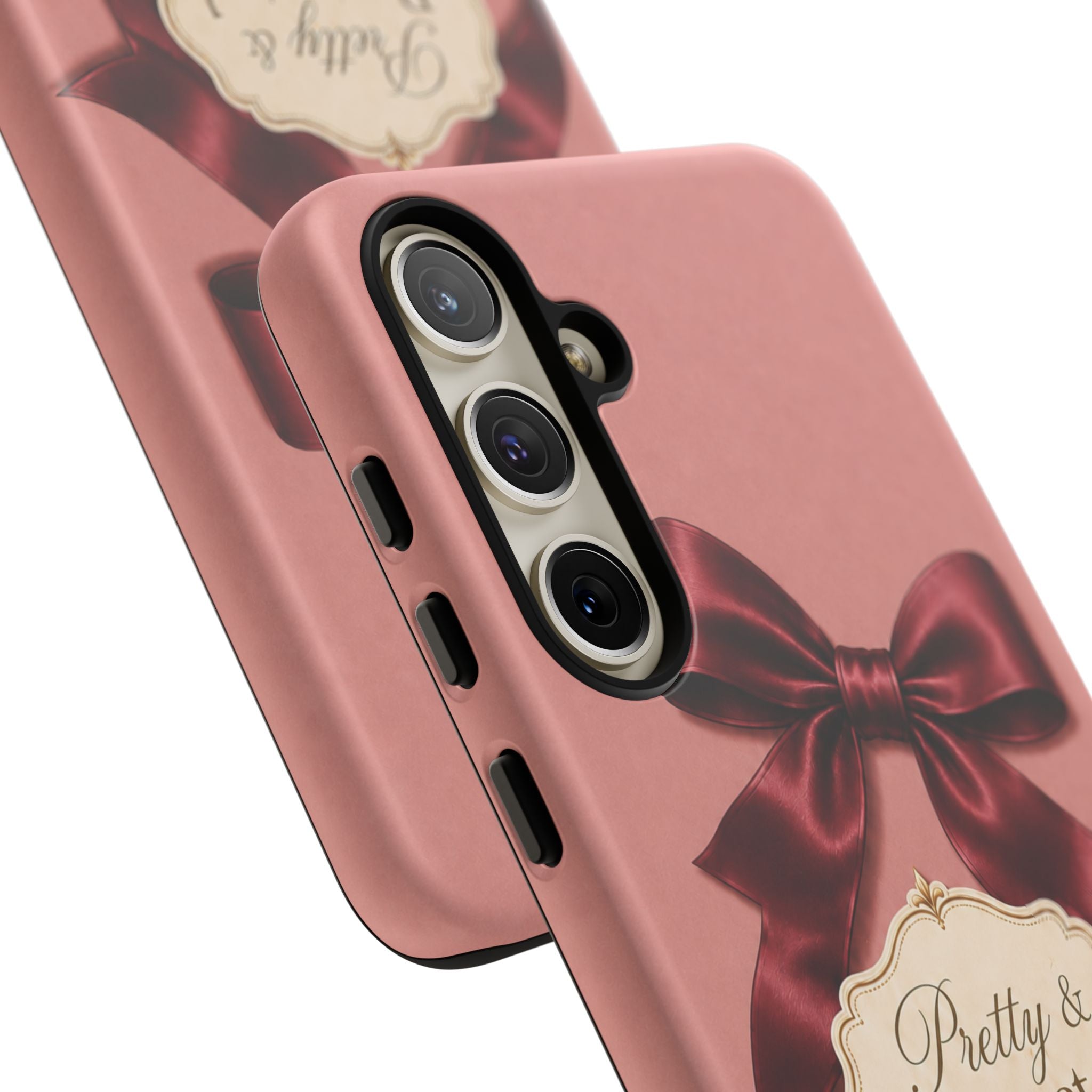 Pretty & Protected Bow Christian Phone Case